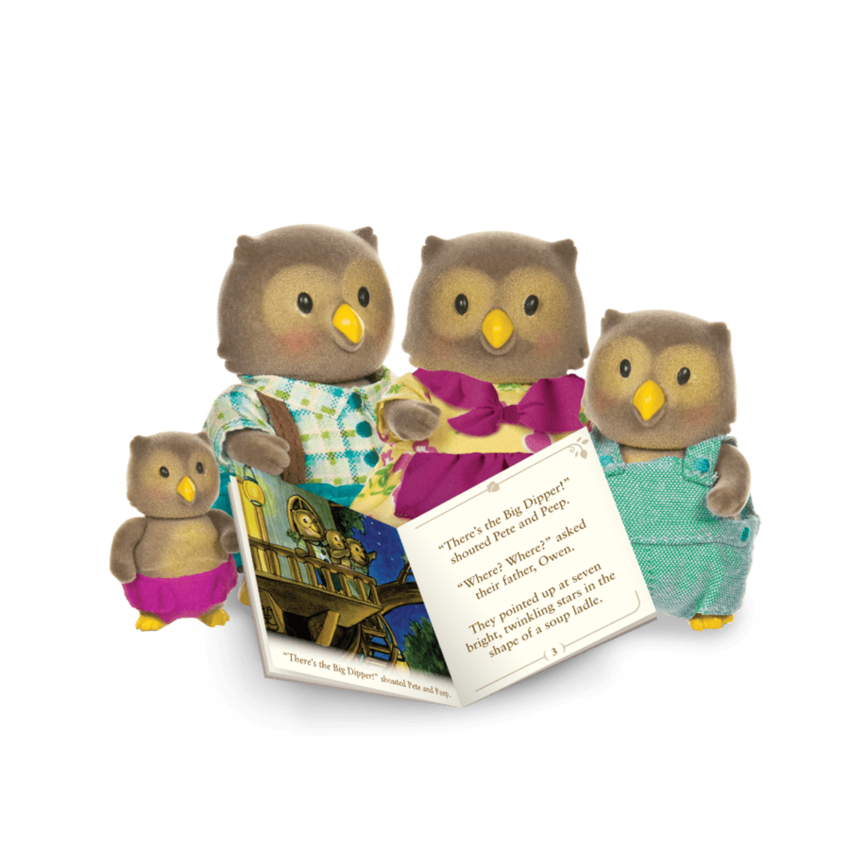 Whooswhoo Owl Family | Miniature Owl Figurines | Li'l Woodzeez