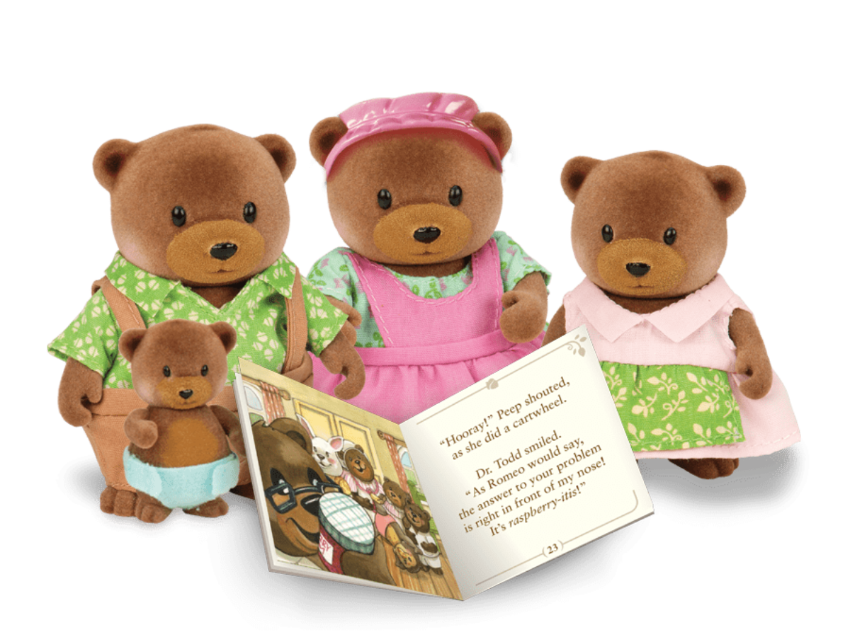 Healthnuggle Bear Family | Small Toy Bears | Li'l Woodzeez