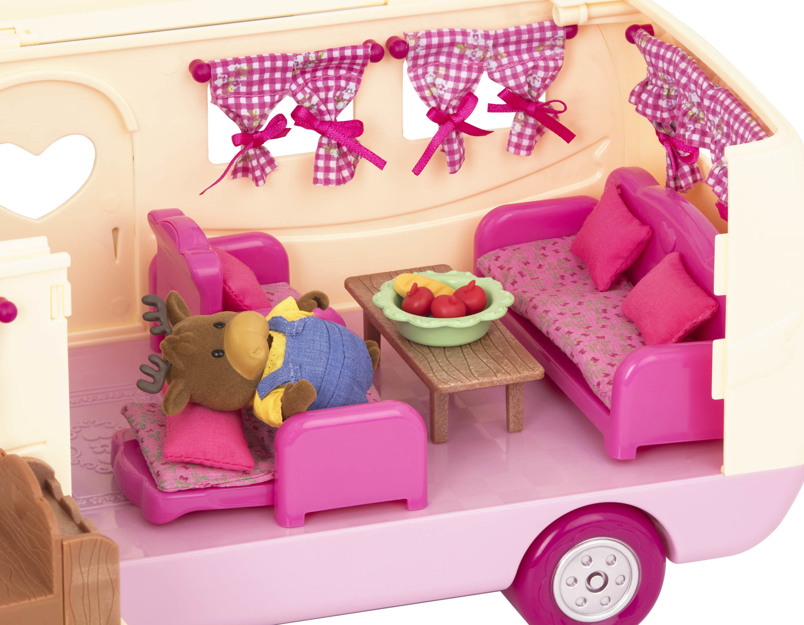 Li'l Woodzeez Happy Camper Toy Car and Accessories 062243251724 for sale online 