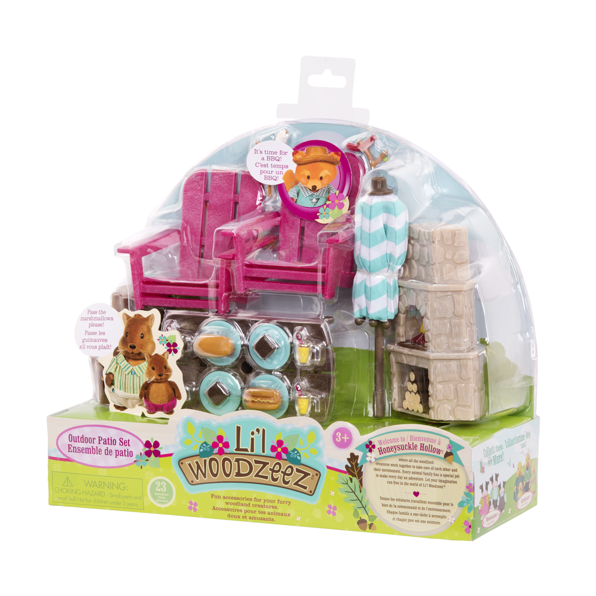 Outdoor Patio Set Toy Furniture Playset Li'l Woodzeez