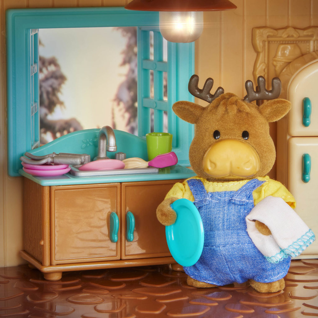 Country Kitchen Set Toy Furniture Set Li'l Woodzeez