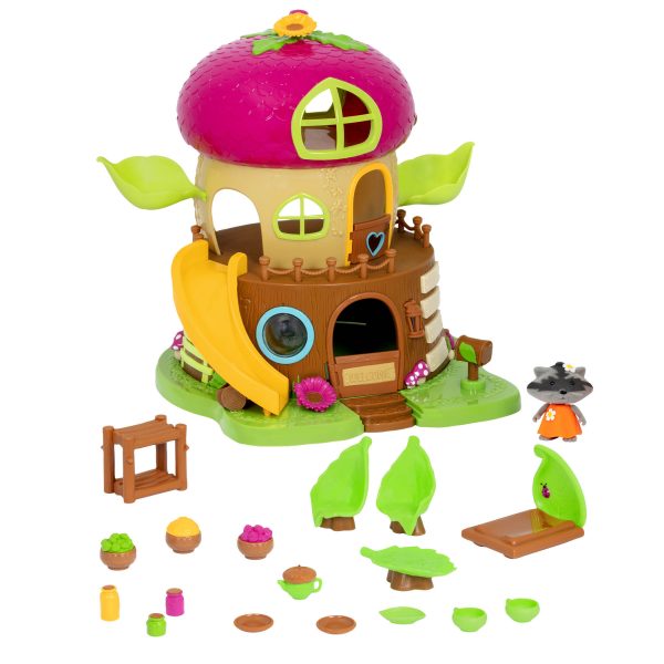 リトルリズン Lil Woodzeez Bobbleez Mini Acorn House Surprise Mystery Pack