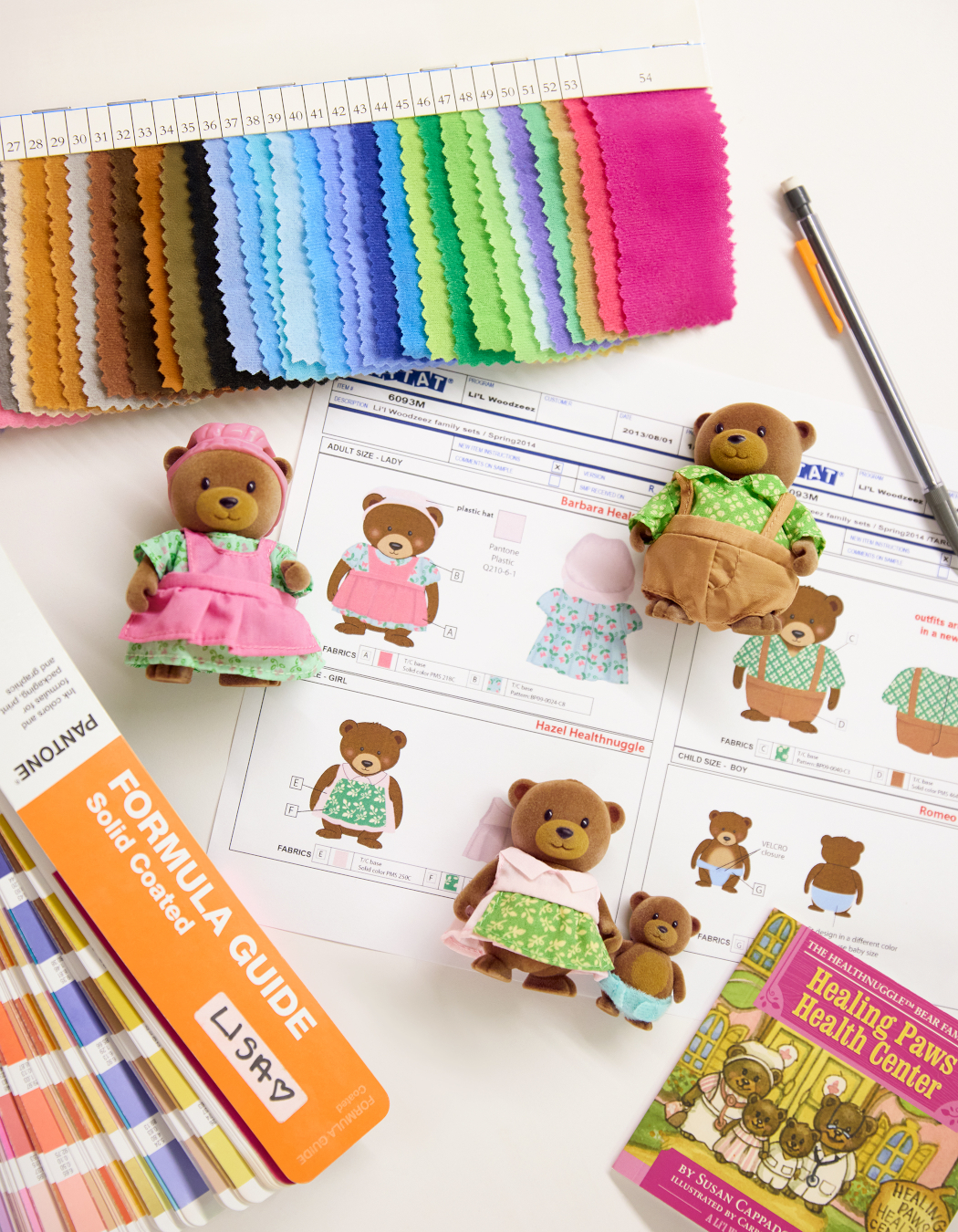 Flocked Figurines by Li'l Woodzeez