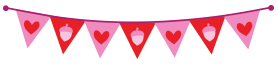 HeartBunting