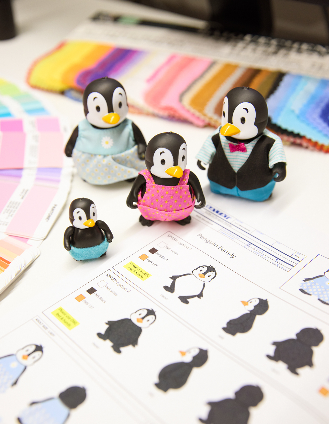 Lil Woodzeez Figurine Sketching