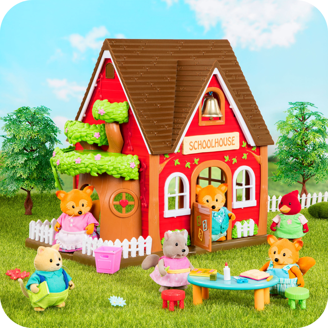 Lil Woodzeez Woodland Schoolhouse