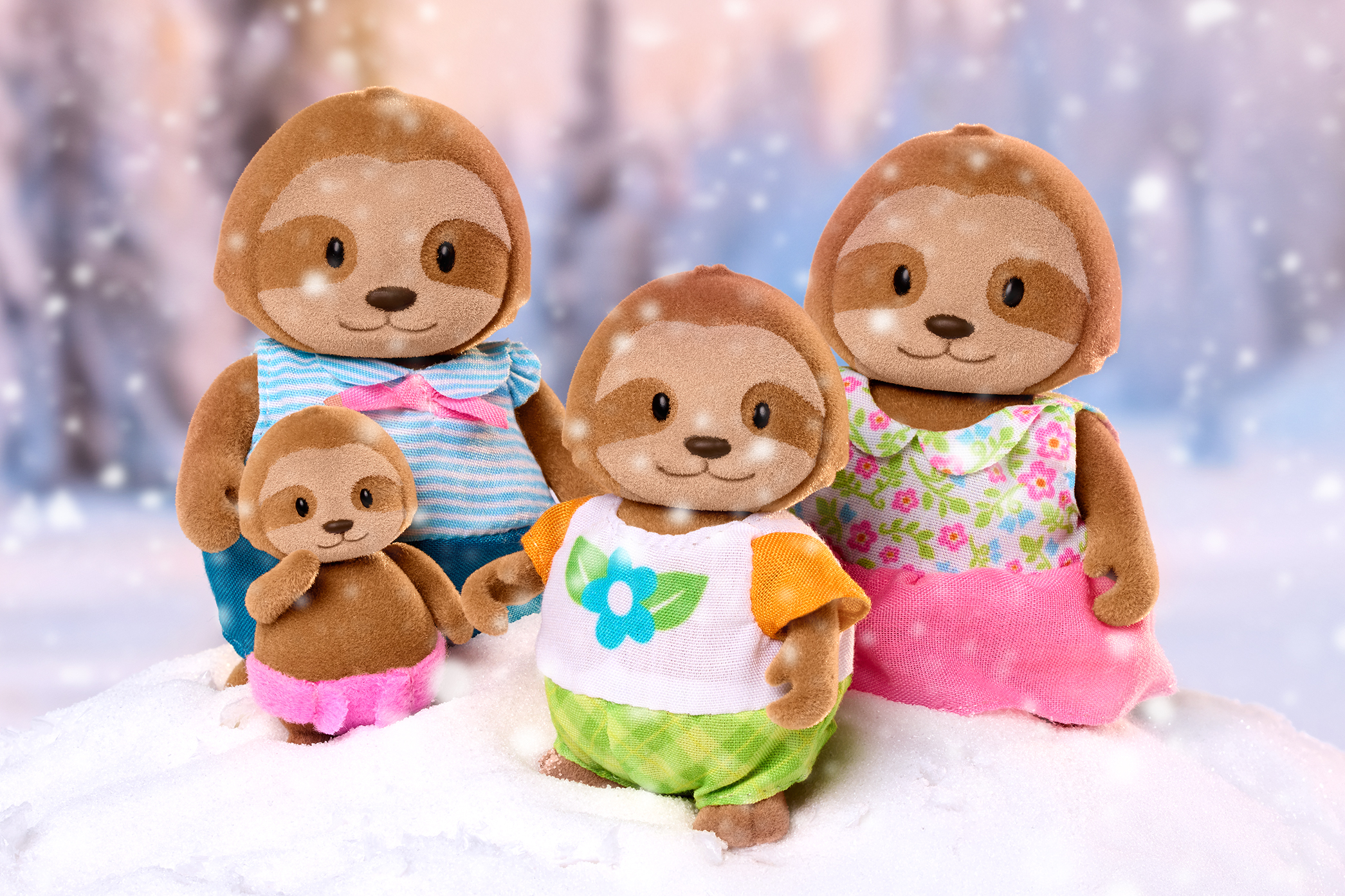 The Slothington Sloth Family