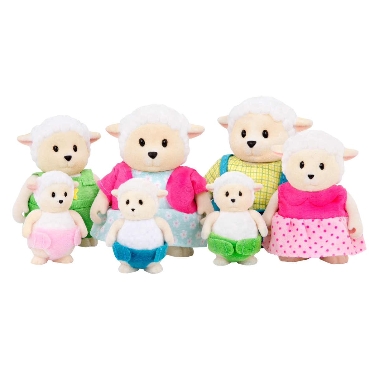 The Curlycuddles Sheep | Small Animal Figurines | Li’l Woodzeez