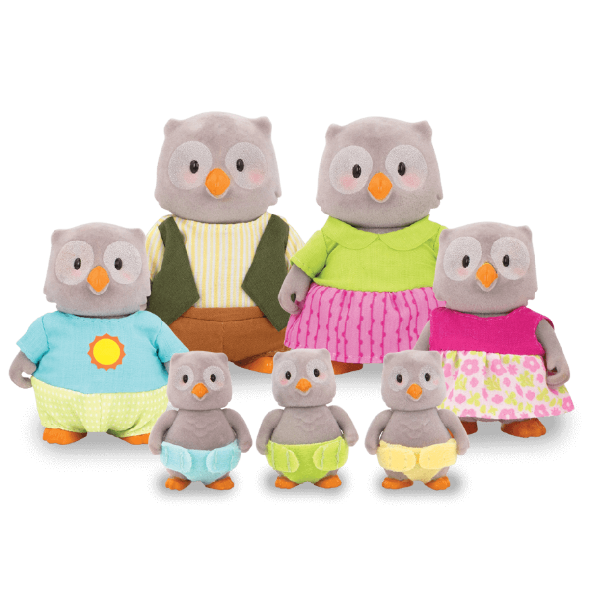 Calico critters owl store family