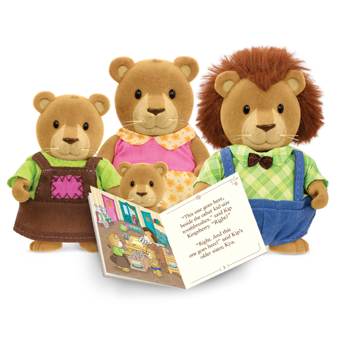 Calico critters cheap lion family