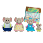 Oliphant Elephant Family | Small Animal Figurines | Li'l Woodzeez
