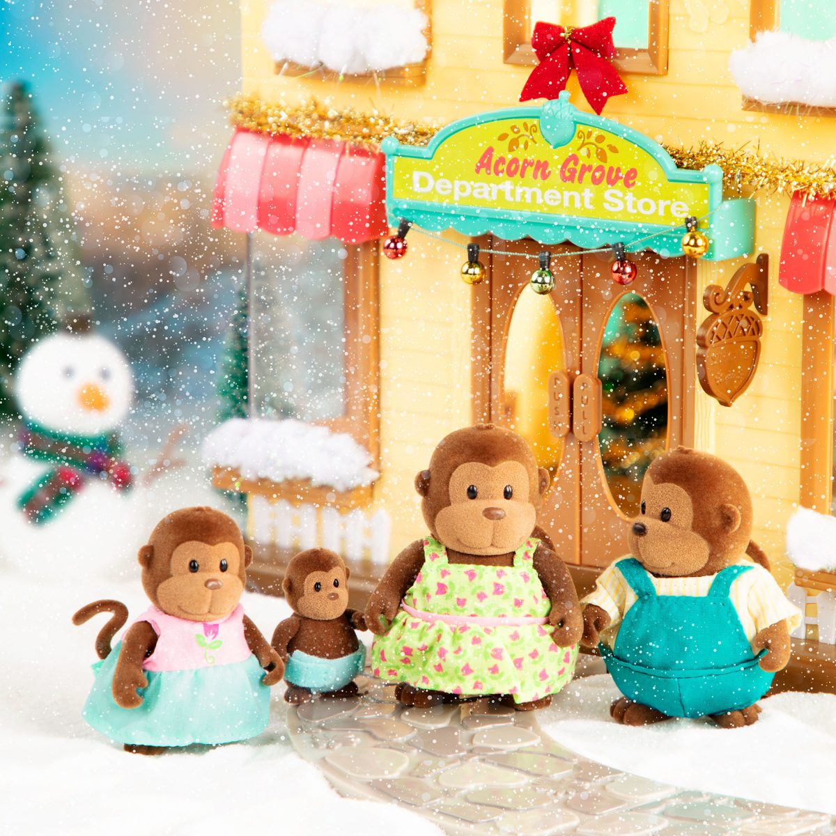 Honeysuckle Market Square Toy Store Playset Li’l Woodzeez