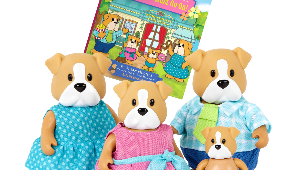 Woofington Dog Family | Small Animal Figurines | Li'l Woodzeez