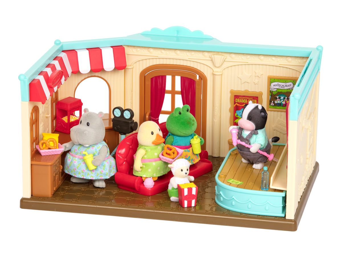 Plastic clearance theatre playset