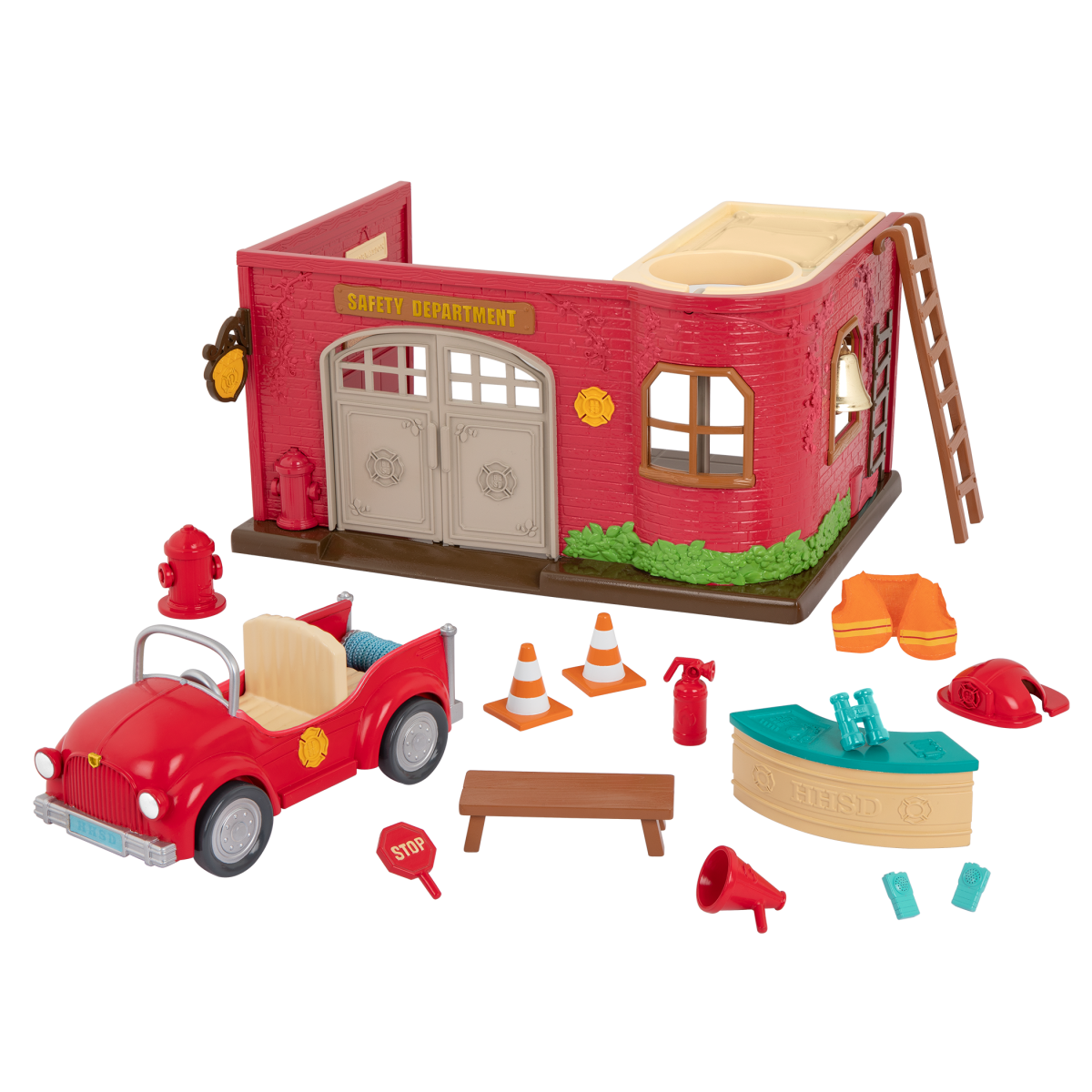 Little people best sale fire station