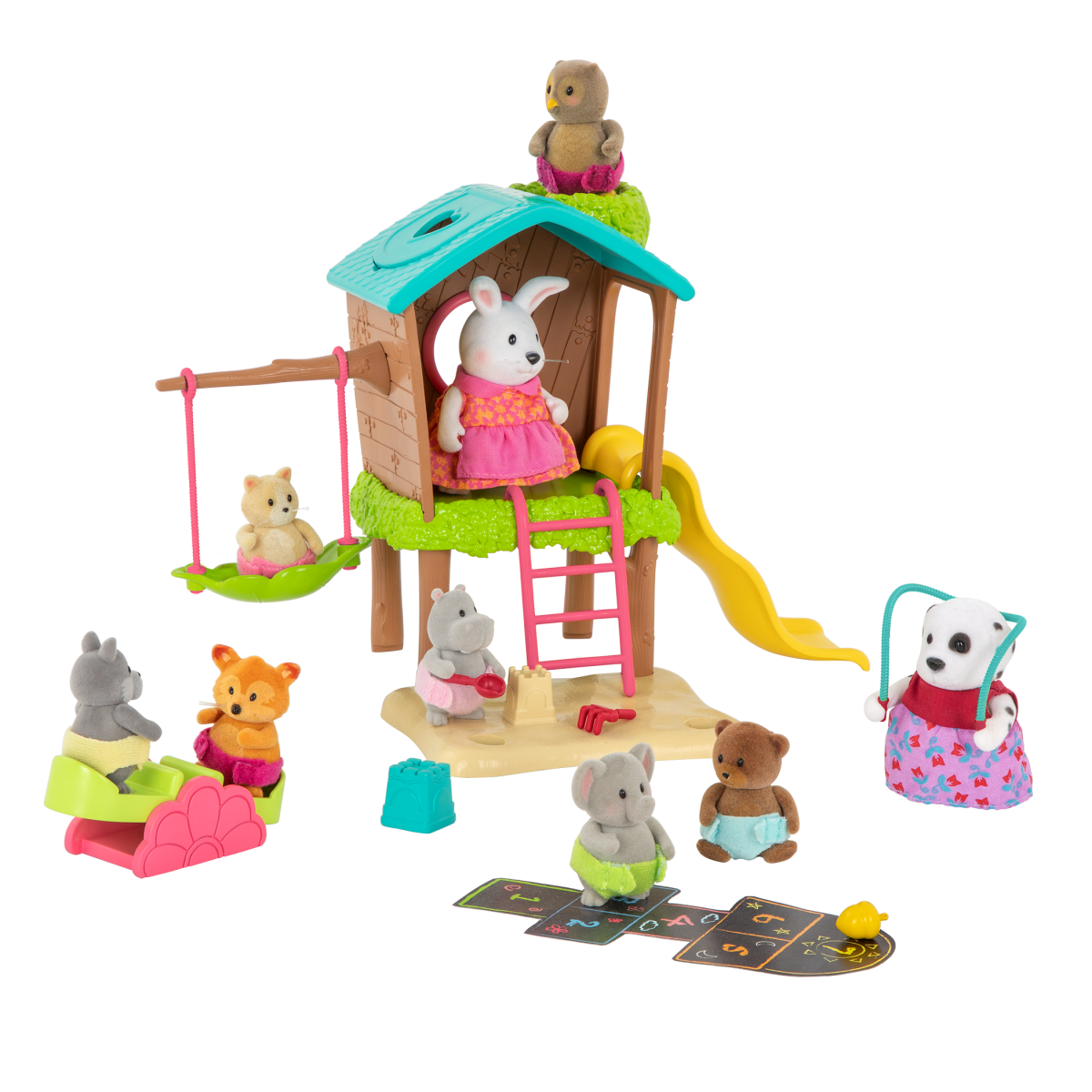 Park Play Set | Playhouse with Accessories | Li’l Woodzeez