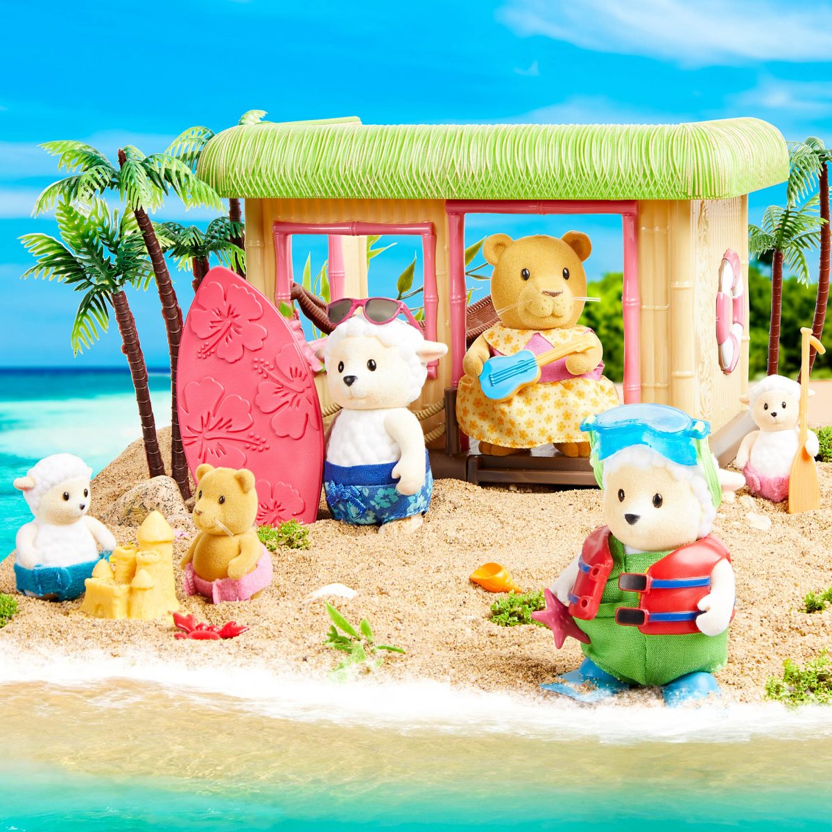 Tiki Hut | Beach House Playset | Li’l Woodzeez