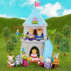 Lil Woodzeez Royal Friendz and Castle Playset