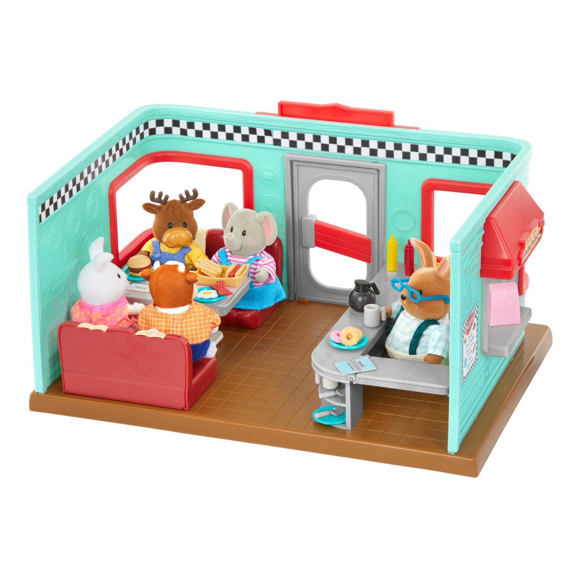 Li'l Nibbles Drive Thru Diner | Toy Restaurant with Accessories | Li’l ...