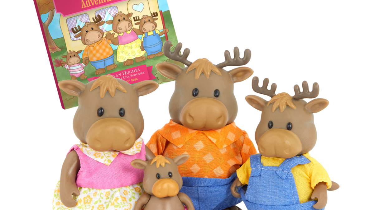 ジグソーパズル　earlene moses イングリッシュ ファームハウス The Vanderhoof Moose | Small Animal Figurines | Li'l Woodzeez