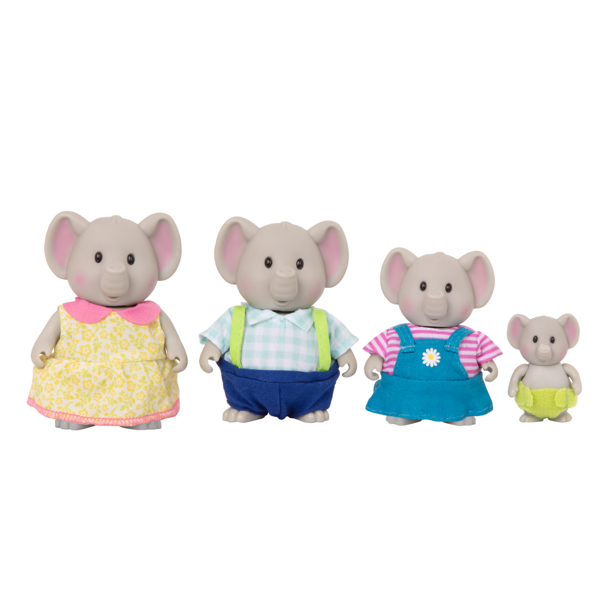 Elephant Figurines | Oliphant Elephant Family | Li’l Woodzeez