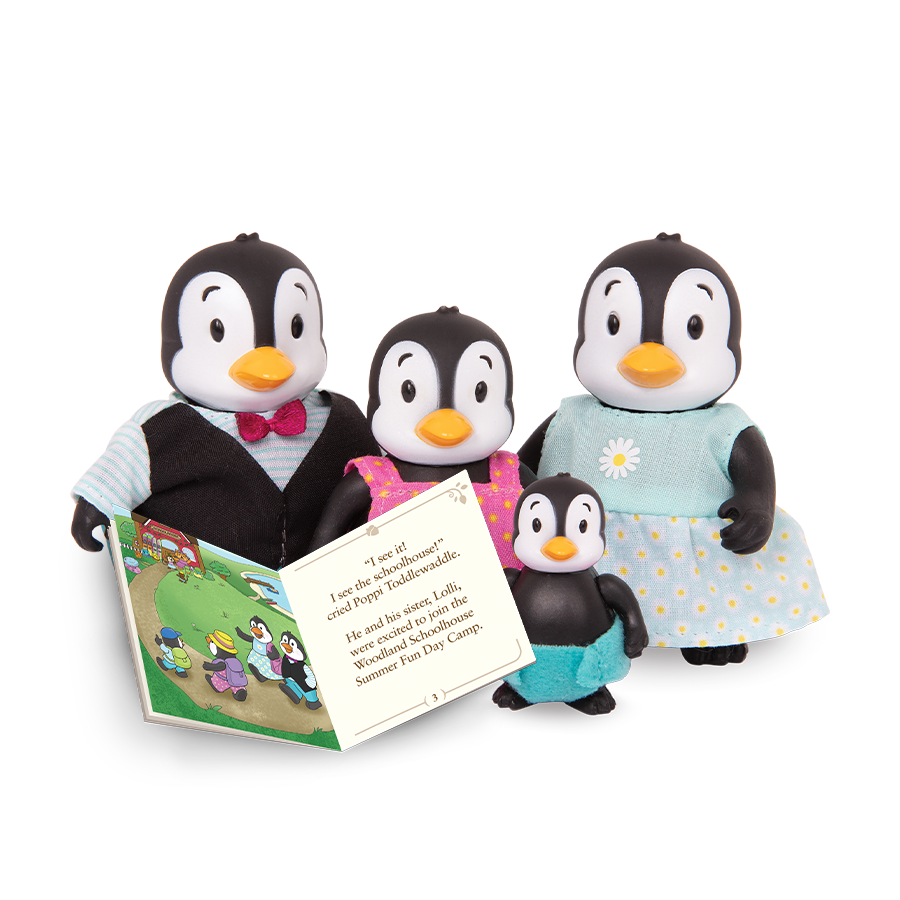 WZ6664 Toddlewaddle Penguins Family