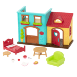 Li'l Nextdoor Neighbors | Toy Townhouse with Accessories | Li'l