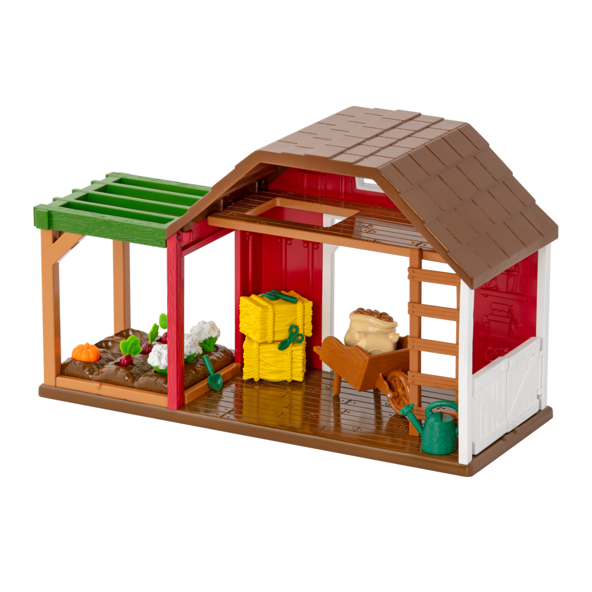 Happy Harvest Farms Toy Farm with Accessories Li’l Woodzeez