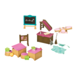 Classroom & Playground Set | Toy School with Accessories | Li'l