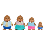 リトルベアです(´◡` )♩ Tuskaroo Walrus Family | Animal Figurine Set | Li'l Woodzeez