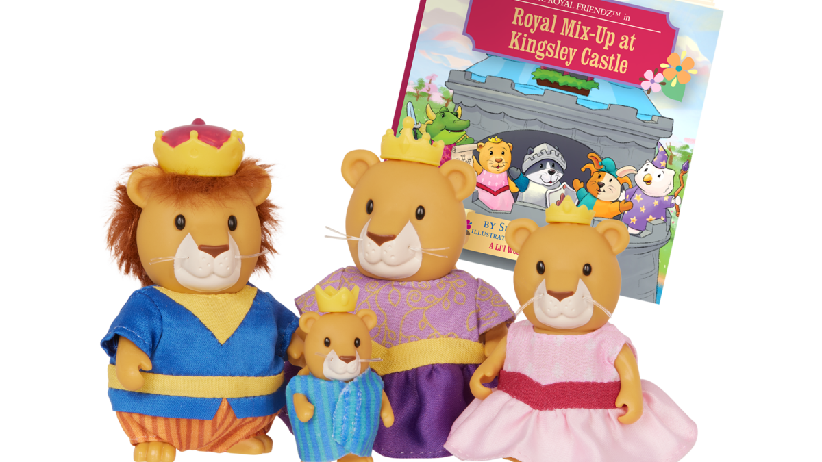 Royal Friendz | Toy Lion Figurines | Li'l Woodzeez