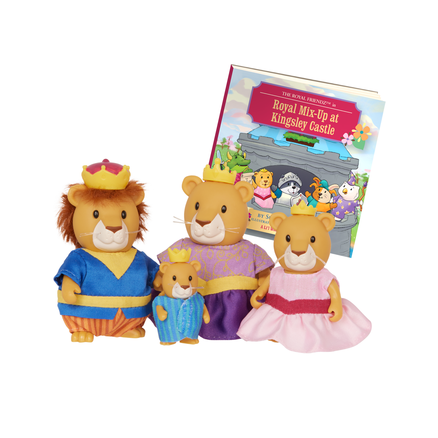 Bogglesby Alligators | Animal Figurine Set | Li’l Woodzeez