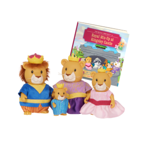 Lil Woodzeez Royal Friendz Lion Family