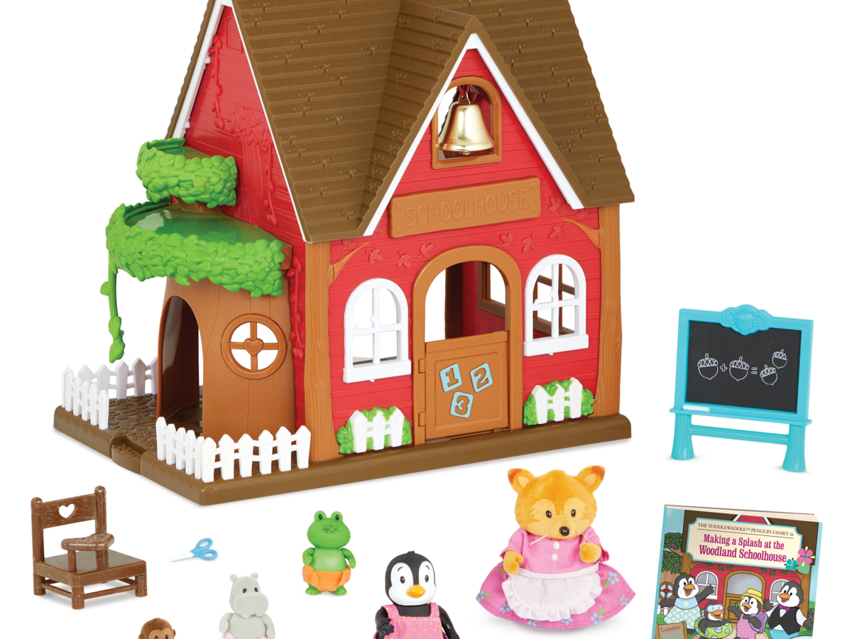 Schoolhouse fun fashion playset