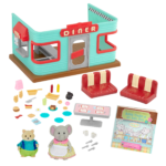 Li'l Nibbles Drive Thru Diner | Deluxe Toy Restaurant with