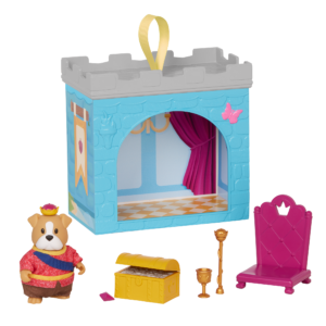 Lil Woodzeez Kings Grand Throne Room Playset