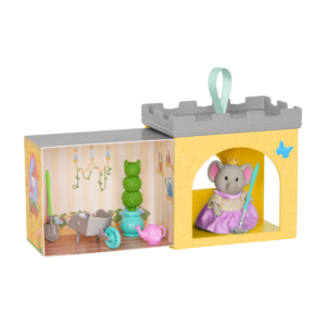Expandable Castle Room Playset with Elephant