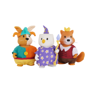 Royal Friendz Set of Animal Figurines in Costume