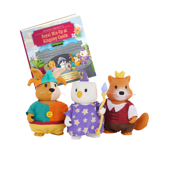 Lil Woodzeez Royal Friendz Jester Wizard Prince Set