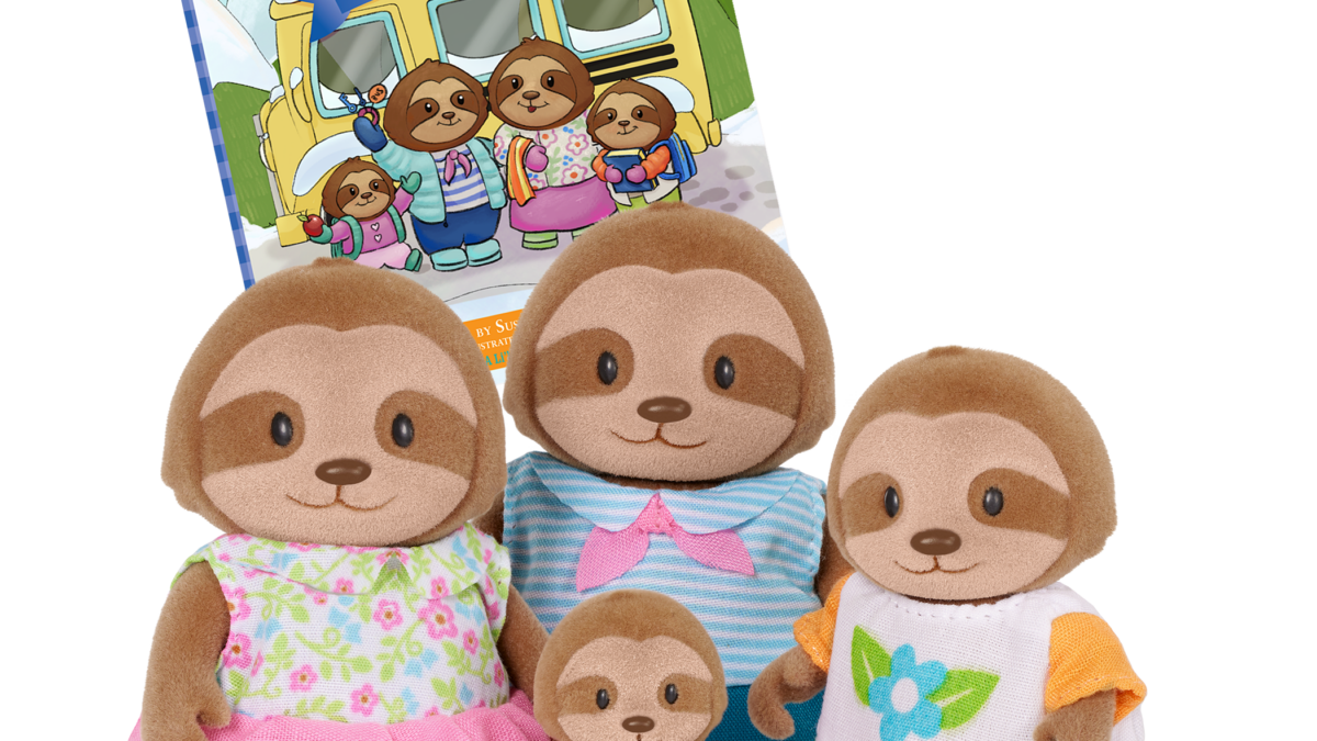 Li'l Woodzeez | Slothington Sloth Family | Toys for Kids 3+